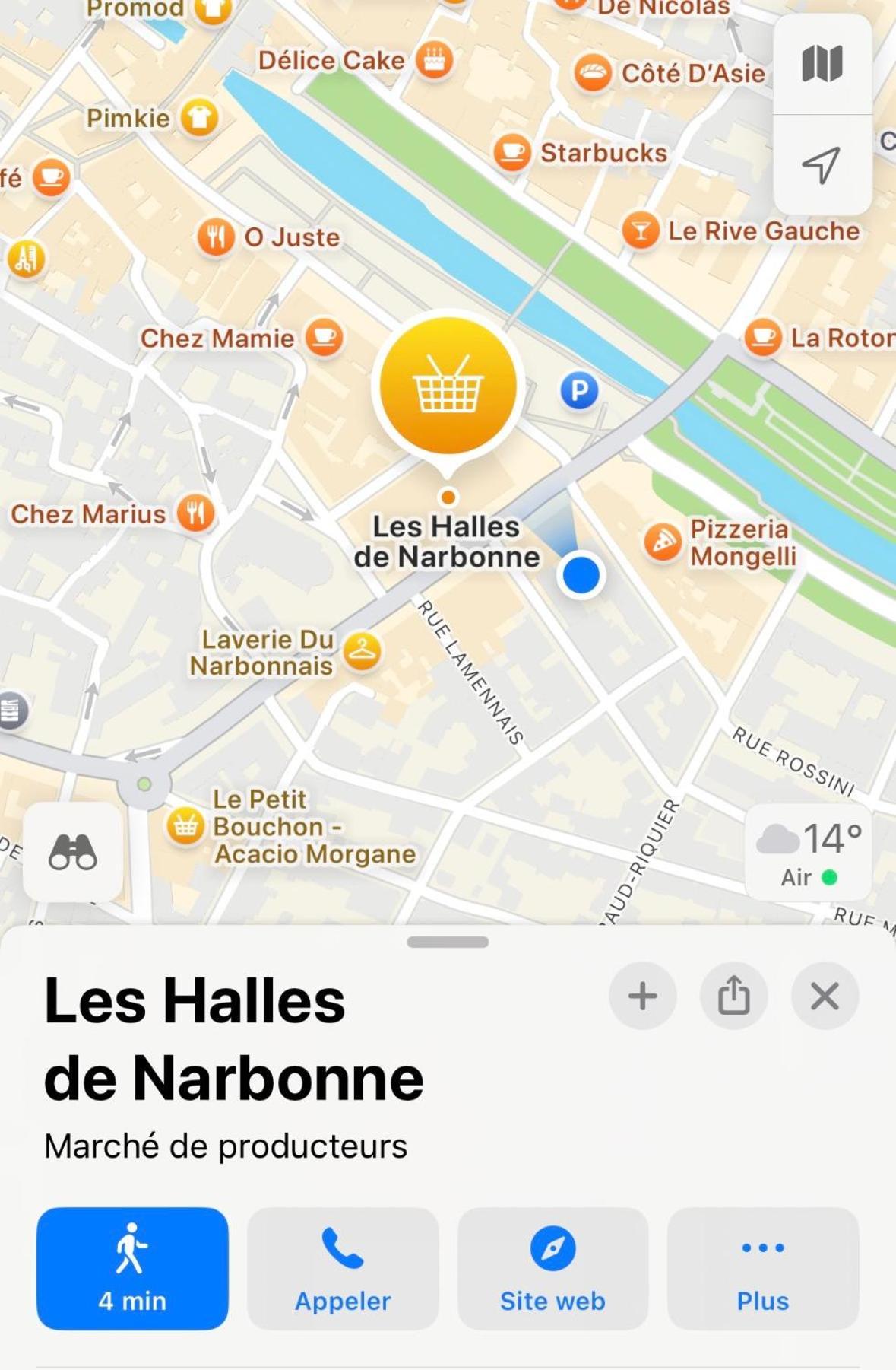 Appartement Les Halles Нарбонн Екстер'єр фото